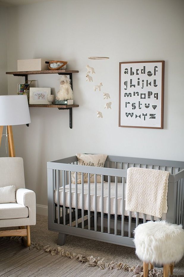 grey baby nursery furniture